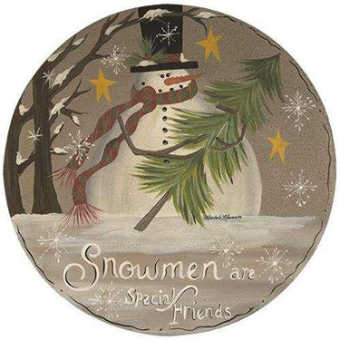 Snowmen Special Friends Plate - The Fox Decor